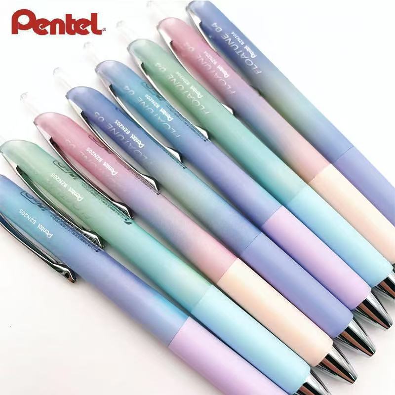 Pentel Pen Energel - เพนเทล FLOATUNE ปากกาเจลไล่โทนสี,คละสีเรียบแรงเสียดทานต่ำ 0.5 มม.ปากกาหมึกสำหรับเขียนวารสารความงาม