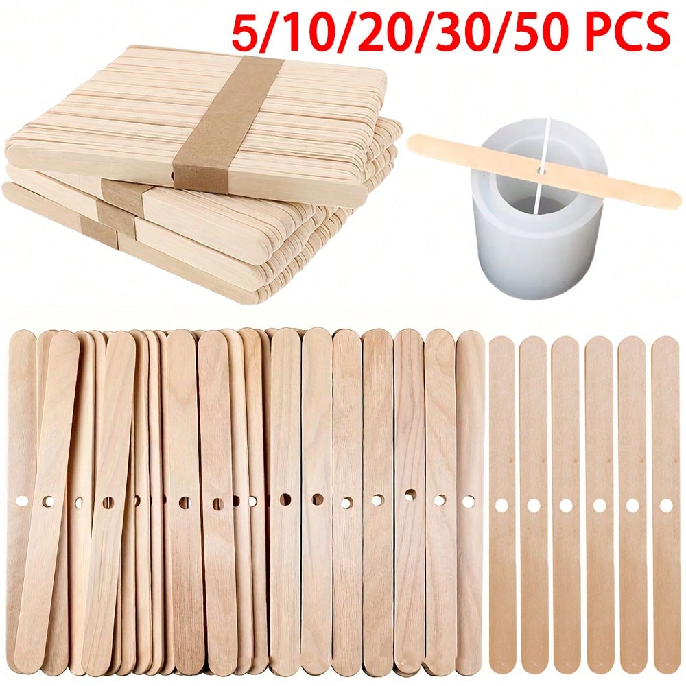 Candle Making Kit Wholesale - ชุดอุปกรณ์จัดตำแหน่งไส้เทียนไม้ 1 รู สำหรับทำเทียนหอม DIY งานฝีมือแฮนด์เมด