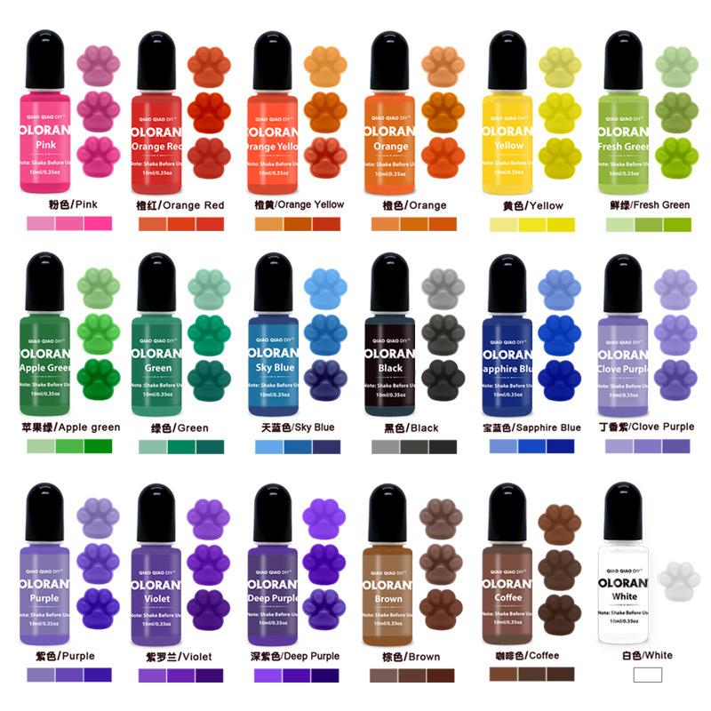Candle Making Equipment - 20 สีเทียนสีย้อมเทียนขี้ผึ้ง WAX Pigment Dye สีเทียน