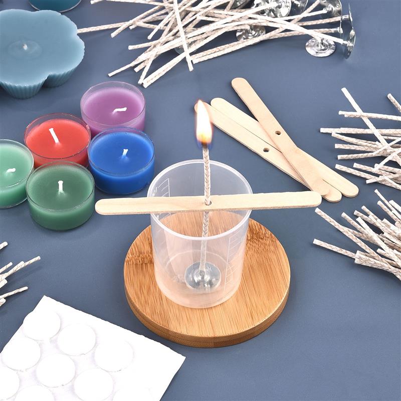 30Pcs เทียนต่ำควัน Pre-Waxed D - Candle Making Equipment บทวิจารณ์และราคา