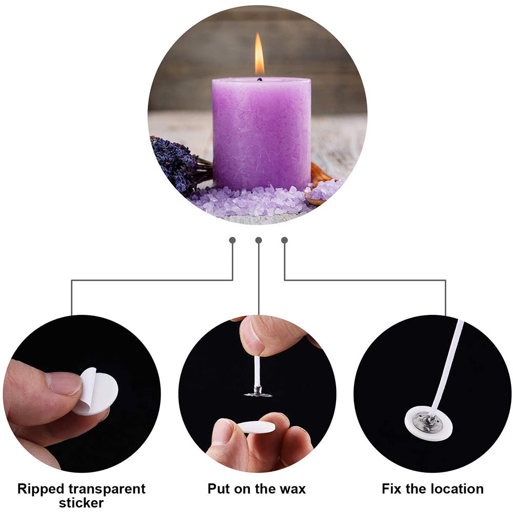 8 มม./10 มม./15 มม./20 มม.สีขา - Candle Making Los Angeles บทวิจารณ์และราคา