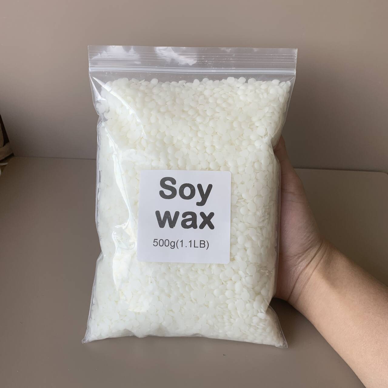 50g-1000g 100% ขี้ผึ้งถั่วเหลื - Candle Making Los Angeles บทวิจารณ์และราคา