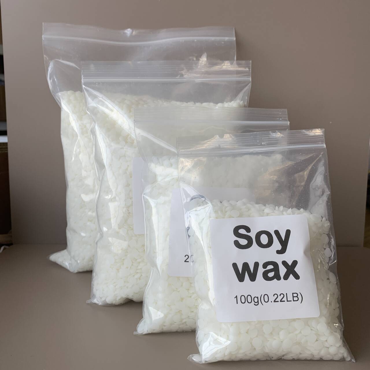 50g-1000g 100% ขี้ผึ้งถั่วเหลื - Candle Making Los Angeles บทวิจารณ์และราคา