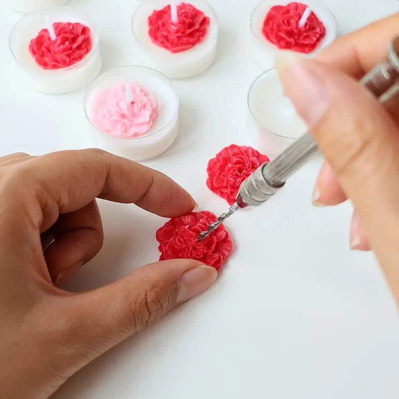 ชุดเครื่องมือเจาะเทียนพร้อมดอก - Candle Making Kit Wholesale บทวิจารณ์และราคา
