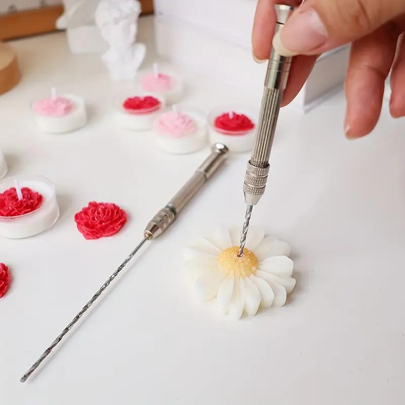 ชุดเครื่องมือเจาะเทียนพร้อมดอก - Candle Making Kit Wholesale บทวิจารณ์และราคา