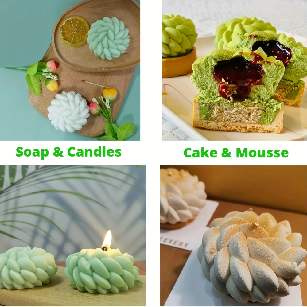 แม่พิมพ์เค้กซานตาอานา ฟลอรัล - - Candle Making Los Angeles บทวิจารณ์และราคา