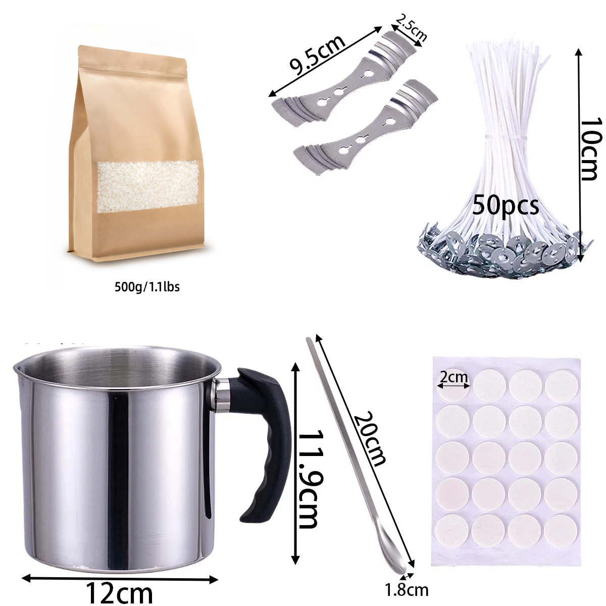 ชุดอุปกรณ์ทำเทียนหอม DIY พร้อม - Candle Making Kit Wholesale บทวิจารณ์และราคา