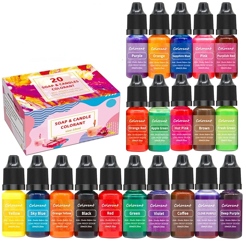 20 สีความเข้มข้นสูง Handmade เ - Candle Making Los Angeles บทวิจารณ์และราคา