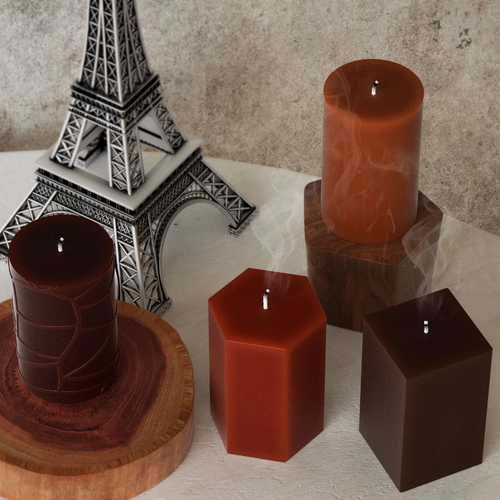 Simple ศิลปินเรขาคณิตรูปร่างเร - Candle Making Kit Wholesale บทวิจารณ์และราคา